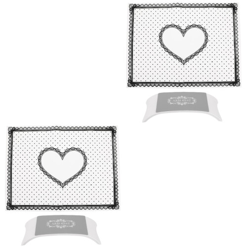 4Pièces Tapis Silicone Coussinet Main Nail Art 1