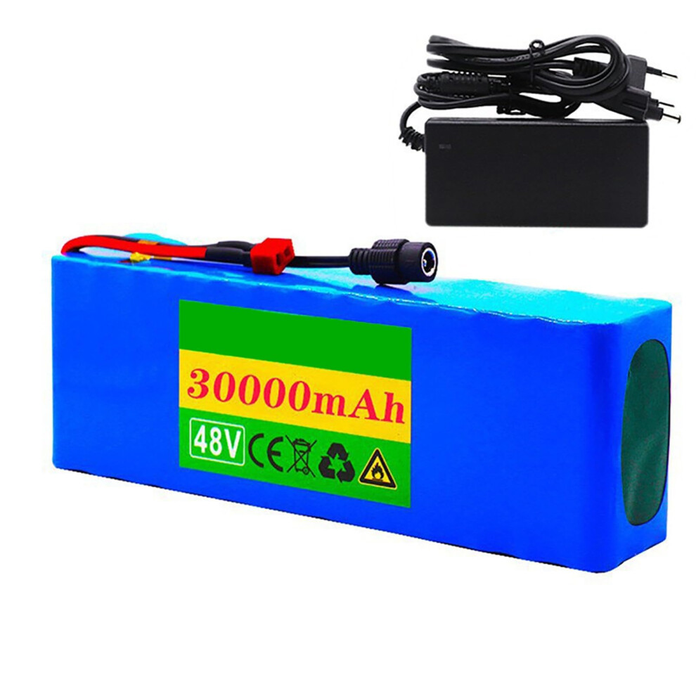 Ebike Battery Lithium Pack 48V 20Ah 13S3p Waterproof Pvc With Charger For 200W1000w Scooter Motors 9382693894786