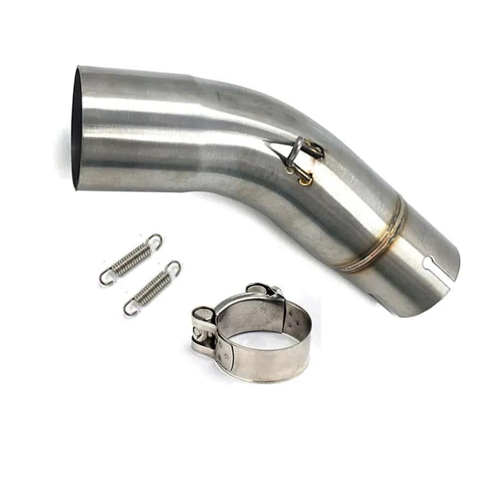 Motorcycle Slip On Exhaust Stainless Steel Middle Link Pipe For Suzuki Gsxr600 Gsxr750 20112015 9426802625554