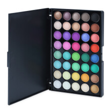 Blendable Matte Metallic Palette, Brightening Long Lasting Eye Makeup For Professional Or Home Use, 40 Vibrant Colors To Enhance Your Natural Beauty