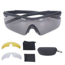 Udskiftning af solbrilleglas, velegnet til udendørssport, ikke-polariserede glas, professionel præcisionsskæring med ergonomisk design, justerbar