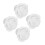 Glamorous Rose-Shaped Ceramic Knobs, Suitable For Kitchen Cabinets, Easy Installation, High Gloss Finish, Elevating Your Home Decor With A Touch Of 2