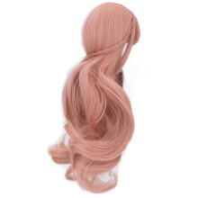 Children's Doll Wig 8-9 inch Soft Curly Long Hair Carrot Colour Kids Gift