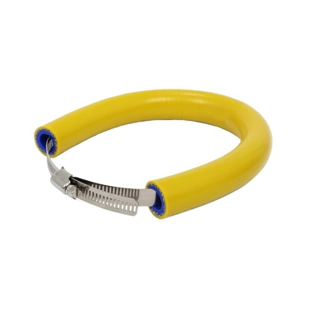 Universal Motorcycle Exhaust Heat Shield Muffler Protector Guard Aluminum Alloy Antiscald For Pit Dirt Bike Yellow 9382693895325