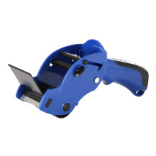 Tape Cutter Packing Tape Dispenser, Handheld Sealing Tool, Efficient Cut, Portable, Blue