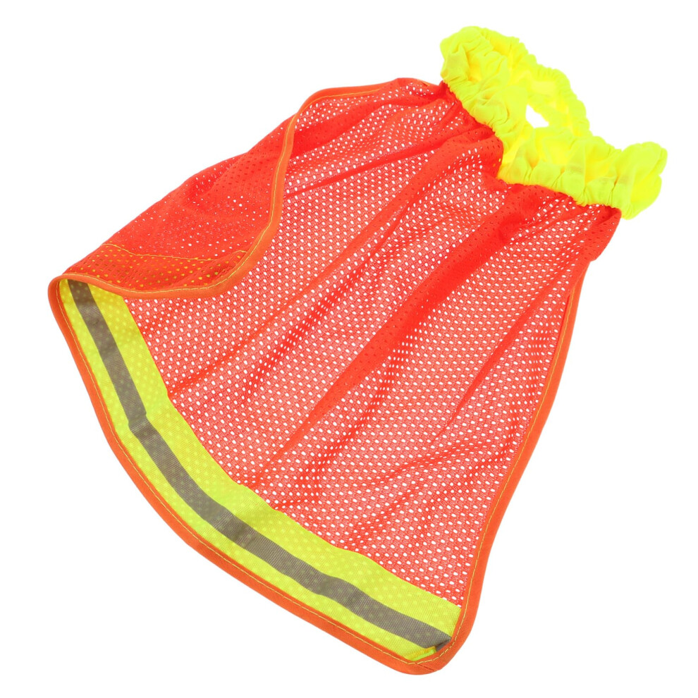 Hard Hat Sun Visor With Mesh Fabric, Reflective Strip, Uv Protection For Safety Helmets, Construction Sites, And Outdoor Work. 9382693712202