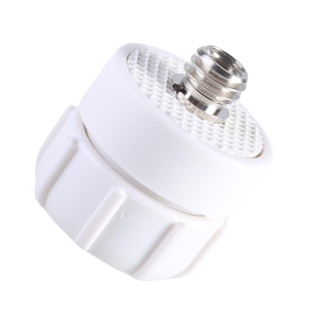 Multipurpose Screw Converter For Video Devices, Dslr Action Cameras, 17Mm Joint To 3/8' White 9382693712233