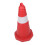 Traffic Cone Reflective Plastic Safety Cone For Outdoor Construction,  Visibility, Stable Base, Size Options 1