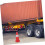 Traffic Cone Reflective Plastic Safety Cone For Outdoor Construction,  Visibility, Stable Base, Size Options 4