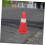 Traffic Cone Reflective Plastic Safety Cone For Outdoor Construction,  Visibility, Stable Base, Size Options 2
