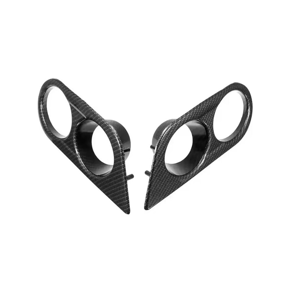 2Pcs Car Front Bumper Grill Fog Cover Grille Trim Honeycomb Mesh For E46 M3 2001 2002 2003 2004 2005 2006 Light 6033416626094