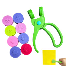 Kids Embossing Machine 8X Set Creative Paper Embosser for Kids Scrapbooking and Craft Projects