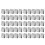 50Pcs Kabel Clip 2 Draht Edelstahl Kabel 1