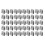 50Pcs Kabel Clip 2 Draht Edelstahl Kabel 4