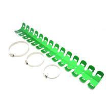 Motorcycle Exhaust Heat Shield 490mm for Suzuki VStrom DL650 DL1000 1050 XT AntiScald Protector Green