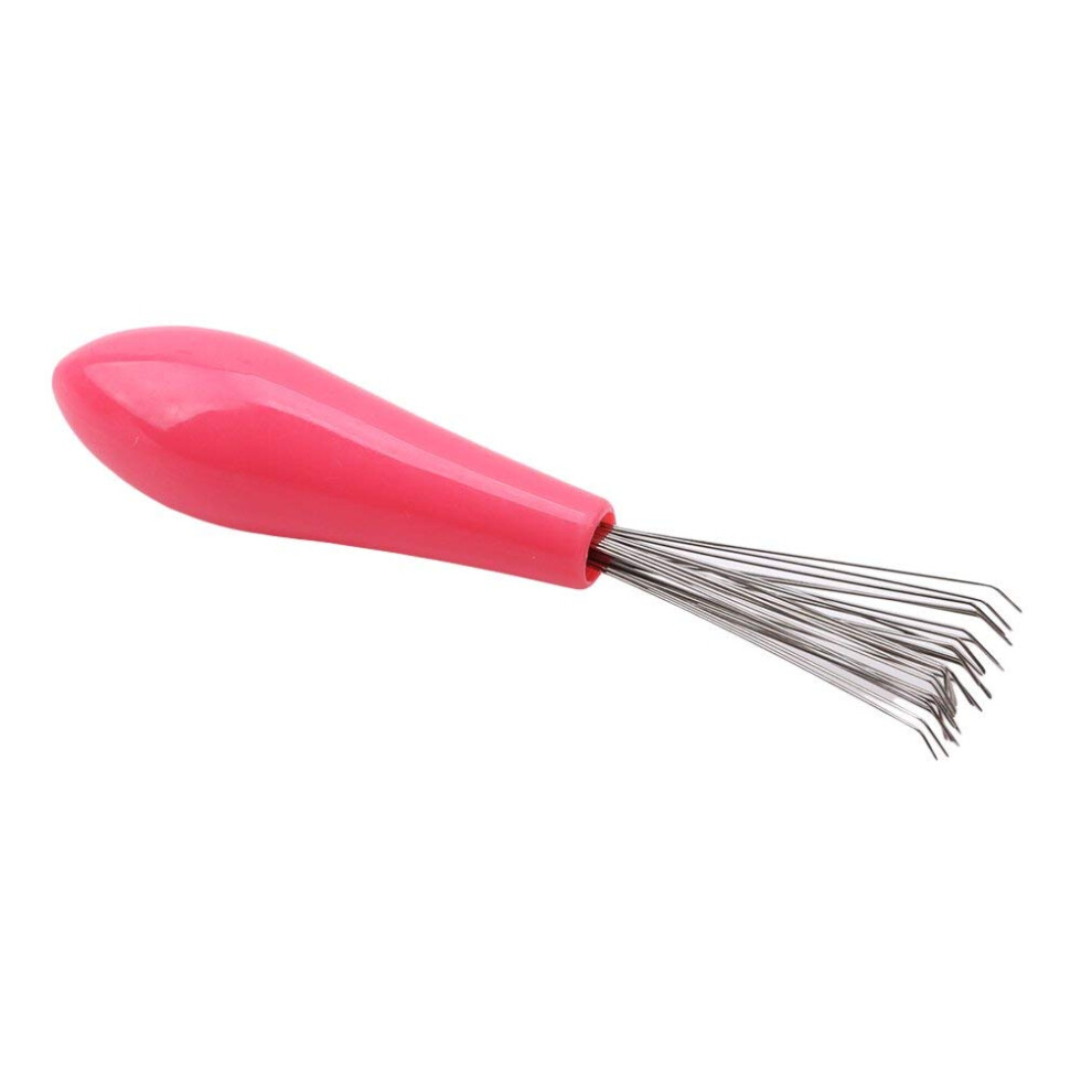 Hair Brush Cleaner Tool Removes Hair and Dust for Stylists and Pet Brushes with Ergonomic Tip