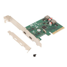 Superszybki interfejs USB 3.2Gen2, obsługa wymiany na gorąco, obsługa UASP, instalacja typu plug and play, karta rozszerzeń PCI-Express USB 3.1
