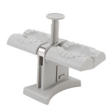 Effortless Dumpling Maker Machine - Stainless Steel & ABS Design