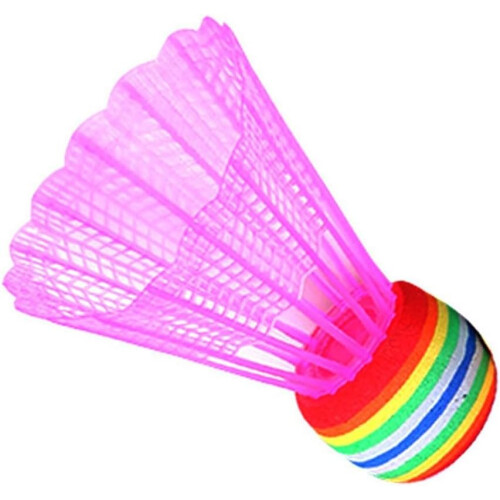 Sponge Badminton Shuttlecocks 30 Pack, Lightweight Pink Training Shuttlecocks For Beginners 1