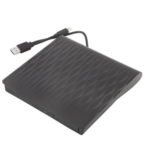 Φορητός οπτικός αναγνώστης USB3.0 τύπου C, εξωτερικός αναγνώστης DVD plug and play,