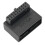 Μαύρος συμβατός προσαρμογέας USB3.0 19Pin σε 20Pin με επίπεδη κορδέλα με ταυτόχρονη 6