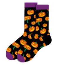 Socken mit originellem Design, glatte Nähte, Halloween-Motive, rutschfest und bequem – perfekt für Halloween-Partys oder Halloween-Umzüge im