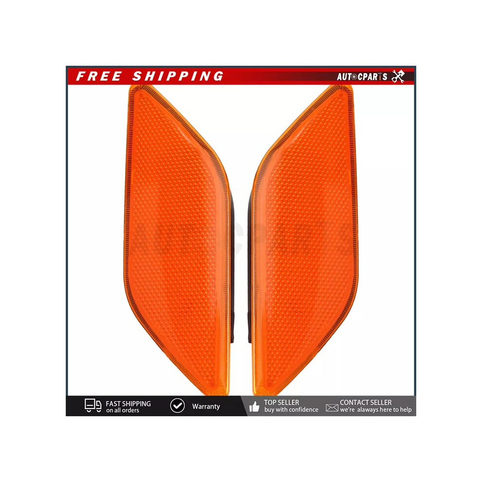 Front Side Marker Assembly For Luxury Vehicles, High Gloss Finish With Enhanced Reflectivity Improved Visibility, Direct Replacement For Light 9433291140680