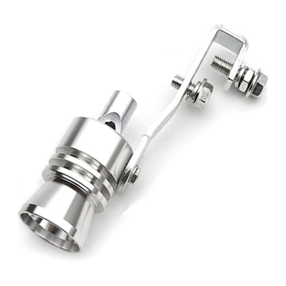 Exhaust Sound Booster Turbo Whistle Muffler Tip, Universal Car Tailpipe Simulator, Aluminum M 9189345354458