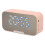 Mirror LED Display Bluetooth Speaker Alarm Clock With Dual Alarm Function Hands Free Calling Adjustable Display Brightness Noise Reduction Surround St 6