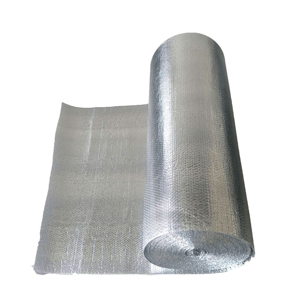 Radiator Reflective Foil, Bubble Foil Insulation, Double Aluminum Bubble Foil, Various Sizes, Aluminum For Wall, Attic, Door, Floor, 1X10m/3.28X32.8ft 9382693714206