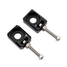 Motorcycle Accessories Rear Axle Block Chain Regulator Adjuster Bolt For SurRon Light Bee Enduro Black