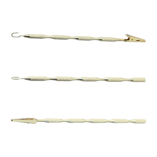 3 Pack Bracelet Clasp Aid Tool Effortless Self Attachment-Gold