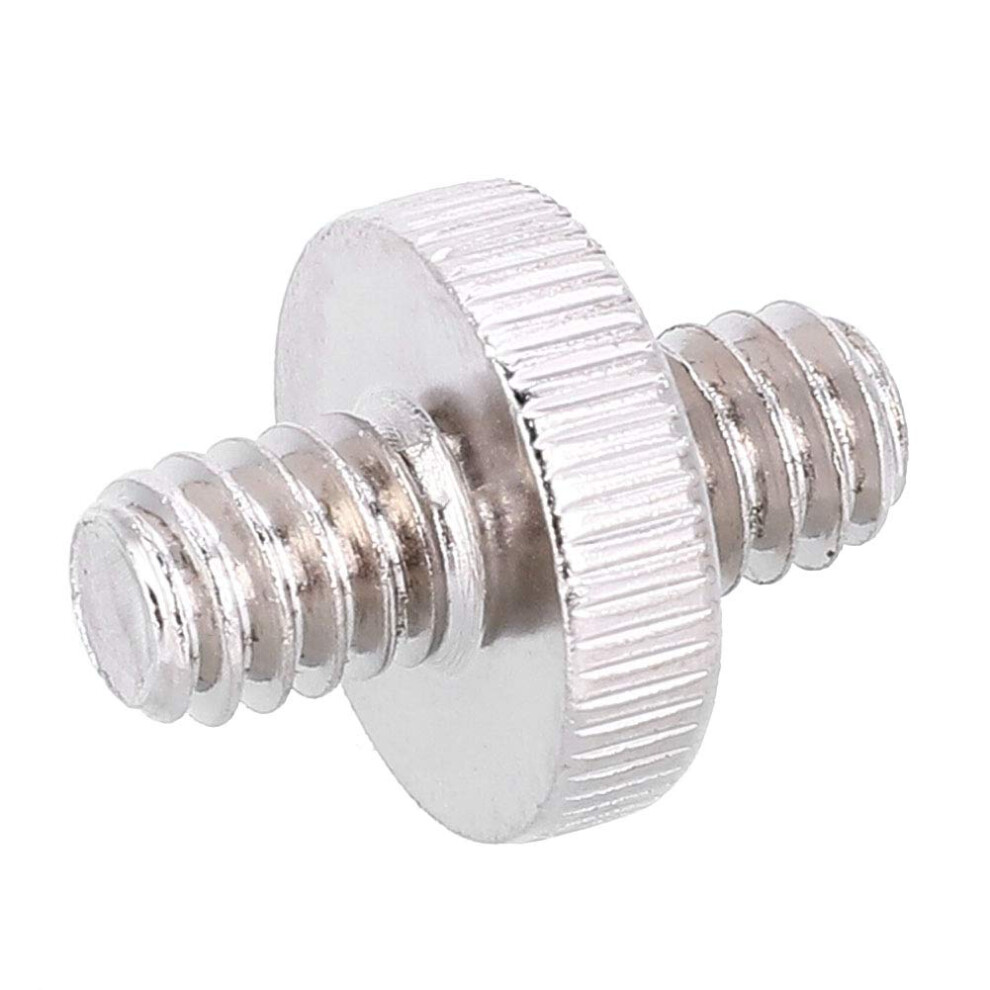 Marukio 1 Piece 1/4Inch Plug To 1/4Inch External Thread Screw Conversion Adapter For Camera Tripod Ball Head Dslr 9347817039245