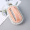 Scrub Brush with Handle for Bathroom and Kitchen, Ergonomic Grip, MultiSurface Dirt Removal 3
