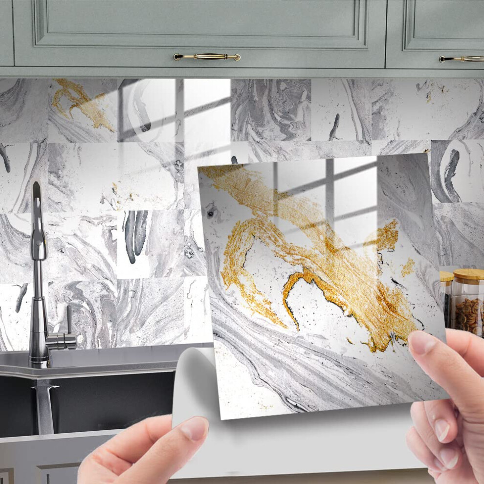 Ceramic Wall Tiles For Bathroom, Selfadhesive Wall Tiles, Kitchen Backsplash, Selfadhesive Vinyl Home Decoration (20X20cm). 9347817039634