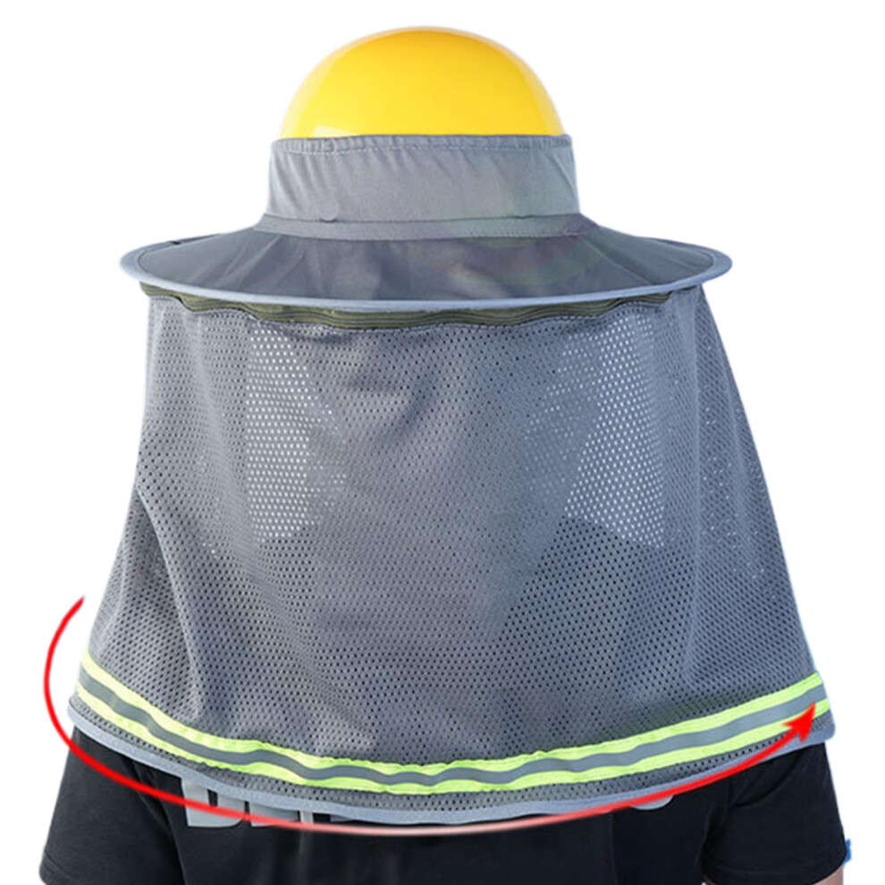 Safety Helmet Attachment Protective Helmet Attachment Provides Protection For Construction Sites Garden Welding Landscaping 100X35cm 9382693714954