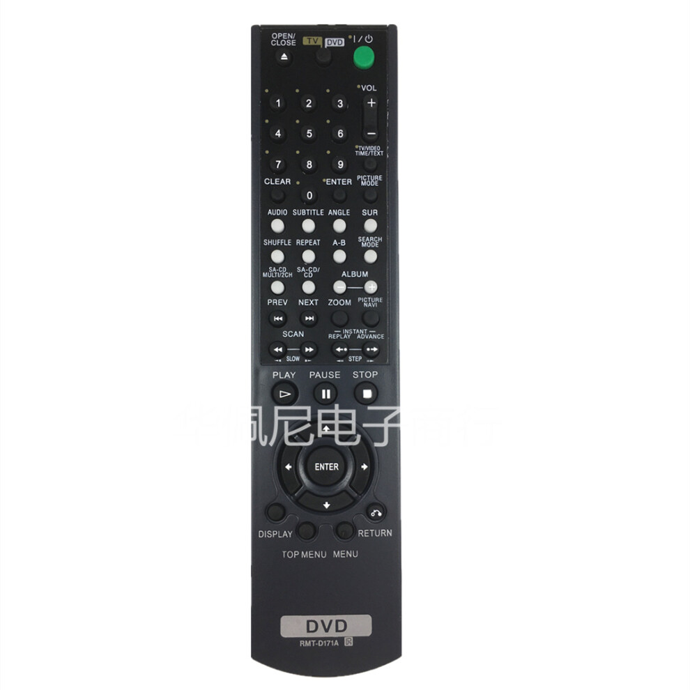 For Sony Dvd Remote Control Rmt-D171a, Rmt-D159a, Rmt-D173a, D186a 6935161568783