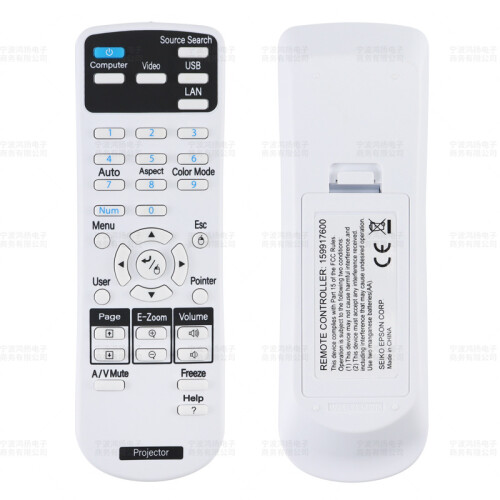 Per il telecomando EPSON Epson Projector EB-W03 X03 W15 X17 X18CH-TW5210 1