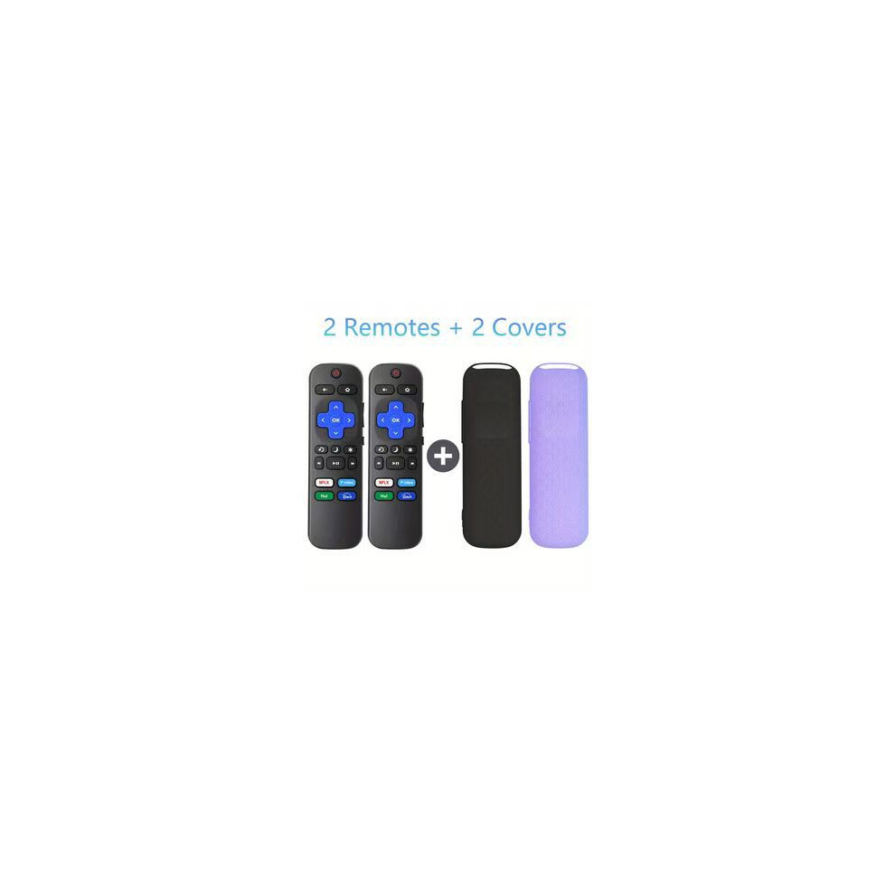 For Roku Tv Tv Remote Control + Silicone Case 6935161567007