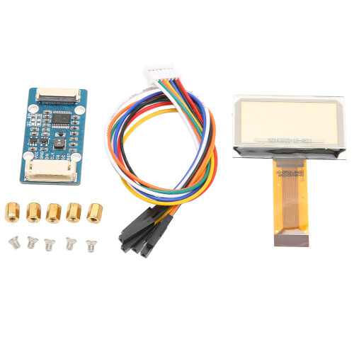 Kit module écran pour Raspberry Pi, interfaces SPI, OLED transparent, angle de vision complet, puce de pilotage indépendante intégrée, 1