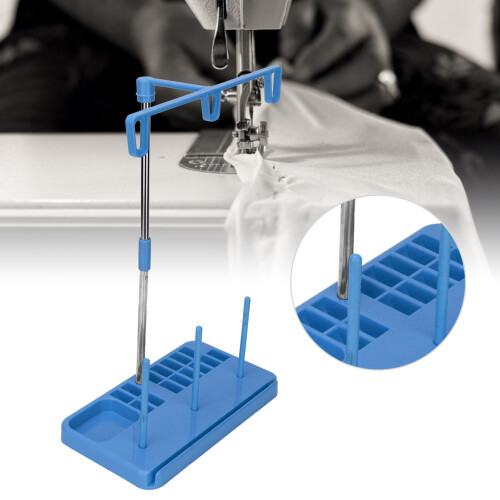 Removable Thread Spool Stand 3 Spools Storage for Sewing & Craft Supplies