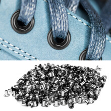500 Stück Messingösen, 2 mm Innenloch, bunte Ösen,