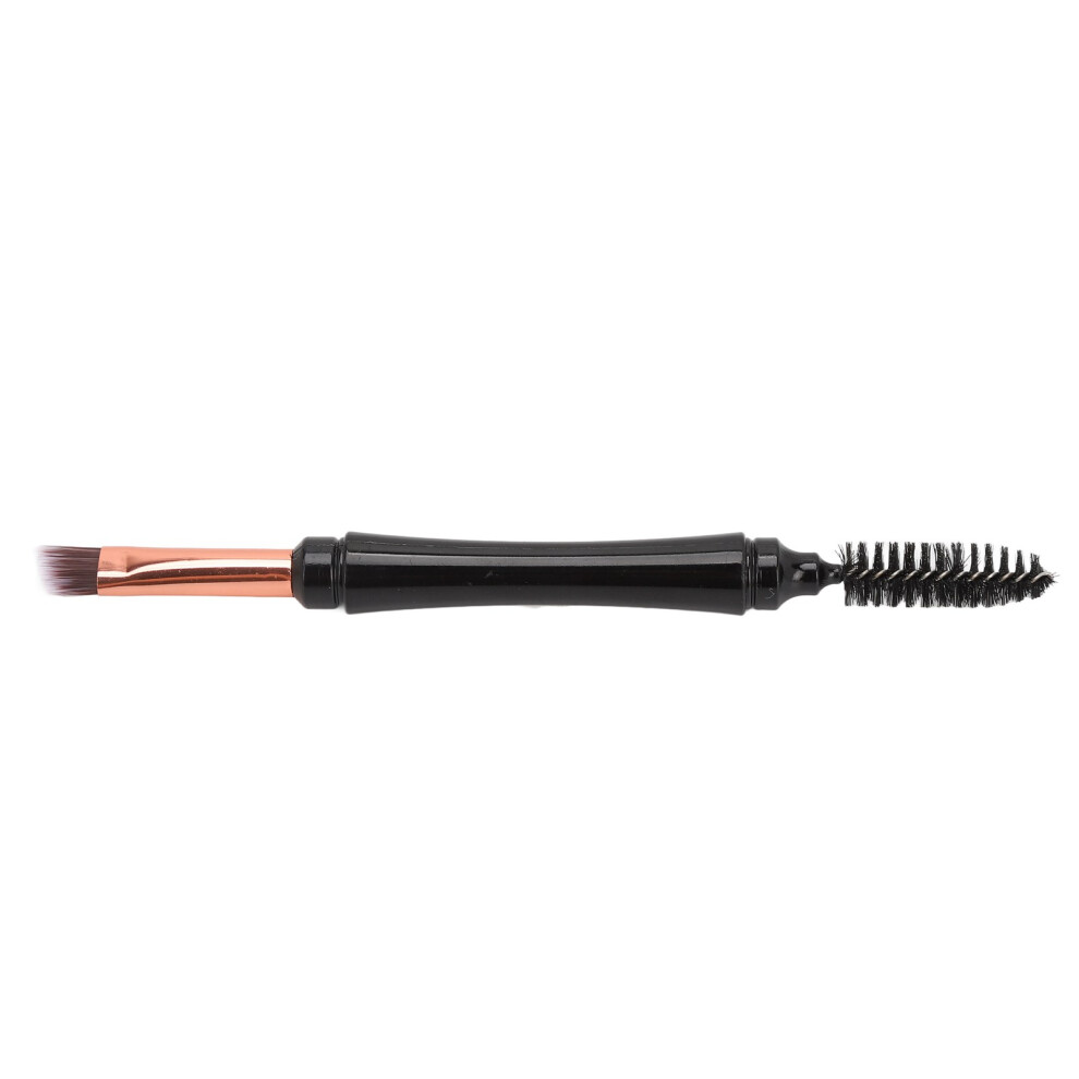 Eyebrow Brush Dual Ended Spiral and Angled Compact & Easy to Use for Beginners