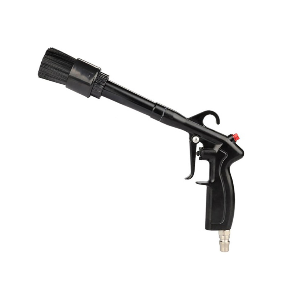 Car Air Blower With Adjustable Pressure For Upholstery And Carpet Detailing, Ergonomic Design Black 9189345354861