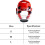 ABS Lightweight Combat Helmet  Adjustable Protective Gear for Boxing, MMA, Kickboxing 5
