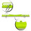 Stainless Steel Pulldown Bar for Cable Machine, 17.7"-7.9" Adjustable, 1.5kg 3