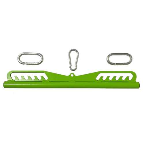 Stainless Steel Pulldown Bar for Cable Machine, 17.7"-7.9" Adjustable, 1.5kg 1
