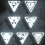 Bike Warning Triangle 300m Night Visibility Universally Mounting Solution  Reflective Fabric Multicolor Model A 5