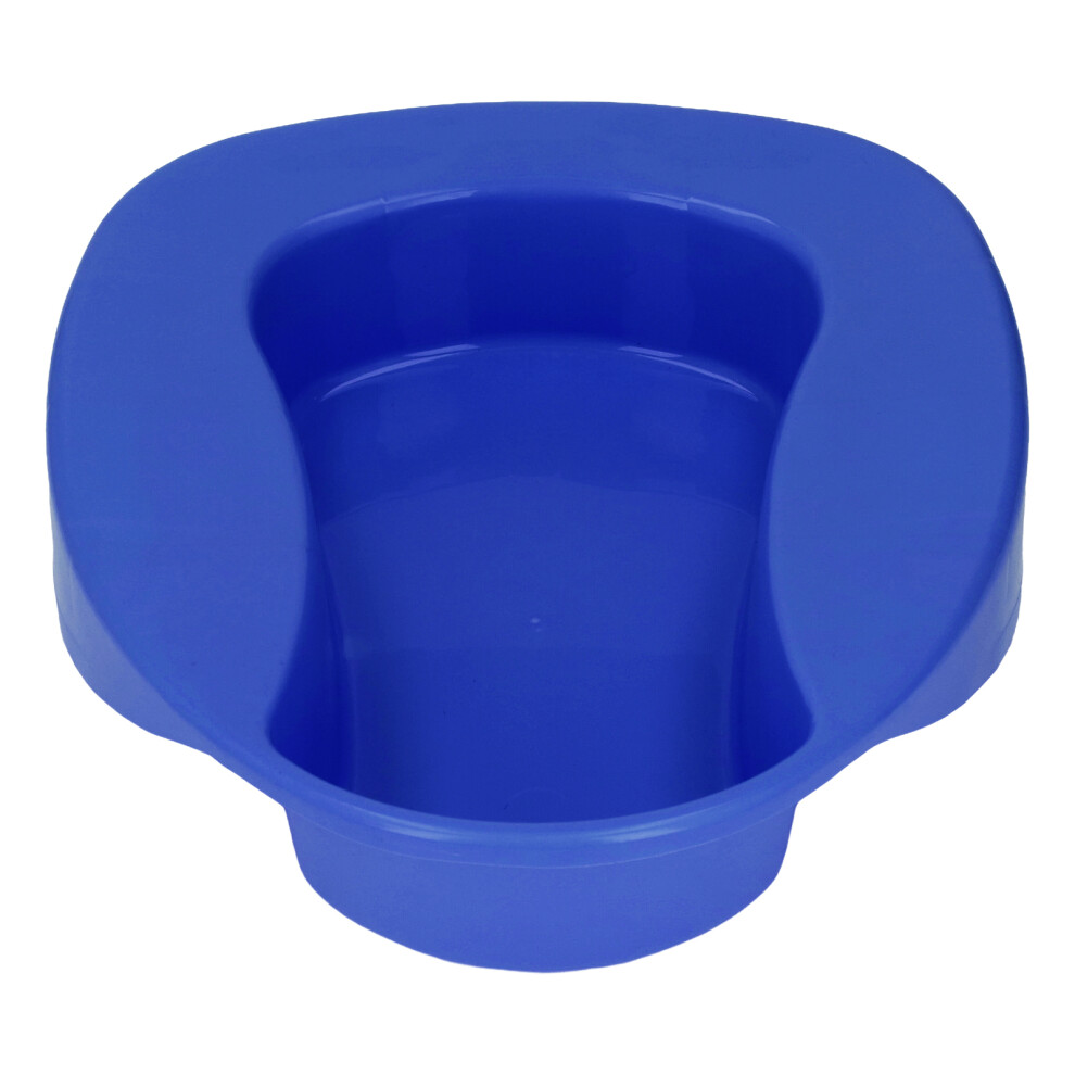 Dark/Blue Large 10 Slope Bed Pan For Elderly & Pregnant Women - Au