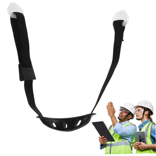 Fixed Hat Chin Strap Universal  Adjustable Fixed Hat Lanyard with Chin Cup Ideal for Protecting  Tools